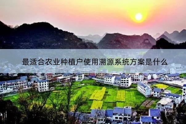 溯源系統(tǒng)